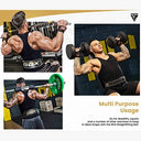 RDX - 4 Inch Leather Weightlifting Belt for Bodybuilding & Powerlifting Support