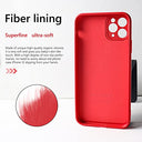 Red - Shockproof Slim Fit Silicone TPU Case for iPhone 11 Pro Max 6.5 Inch