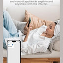 Refoss - Mini Smart Plug Type F, WiFi Control, Alexa & Google Home Compatible, 4-Pack