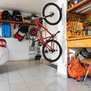 Relaxdays - Set of 2 Wall-Mount Bicycle Holders for Space-Saving Bike Storage