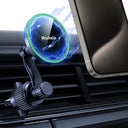 Rorhxia 15W Qi2 MagSafe Car Mount Charger for iPhone - Magnetic Holder