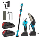 Cordless Telescoping Pole Saw with 3500W Brushless Motor and 3 in 1 functionality