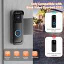 Satisure - Anti-Theft Blink Doorbell Mount, No Drill, Weatherproof Design