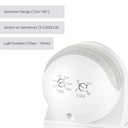Sebson - Outdoor PIR Motion Sensor IP44, 12m Range, Wall Mounted, LED Compatible