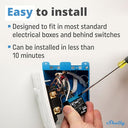 Shelly - Plus 2PM WiFi & Bluetooth Smart Relay Switch with Power Metering