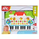 Simba - ABC Animal Keyboard for Infants with Musical Sounds & Bilingual Options