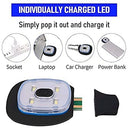 Sminiker - USB Rechargeable Beanie Hat with Light for Men, Women, Teens