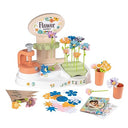 Smoby - Flower Market DIY 100 Piece Set for Kids, Build Fabric Bouquets, Arts & Crafts