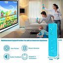 SogYupk - Wireless Wii Remote Controller with Silicone Case and Wrist Strap Blue