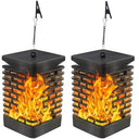 SolarGlow - Waterproof Solar Lantern Lights Outdoor, 2 Pack Yellow