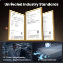 Sovarcate - iPhone 15 Plus Screen Protector 3-Pack & Camera Lens Protector, HD Clarity, 9H Hardness