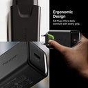 Spigen - 27W PD USB C Charger for Fast Charging, Compatible with iPhone & Galaxy