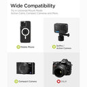 Spigen - 64" Selfie Stick Tripod with Wireless Remote, Extendable & Rotatable