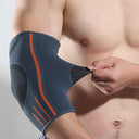 Srliya - Thickened Nylon Elbow Support for Basketball, Wear-Resistant, Size M