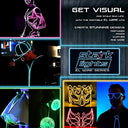 Stark - 5m Blue Neon LED EL Wire, 3.2mm Thick, USB Powered for DIY Projects