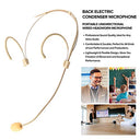 Sujeetec - Premium Dual Earhook Face Microphone for Sennheiser, Wired, 3.5mm Plug