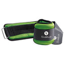 Shop Sveltus 1kg Weighted Bracelets in Green, made of durable Lycra with Velcro closure. Enhance your workouts with these stylish and functional accessories. Keywords: weighted bracelets, Sveltus, Lycra, fitness accessories