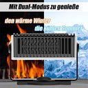 TBoonor - 2 in 1 Portable Car Heater & Defroster with 360° Rotating Stand