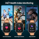 Taoloon - Smart Watch for Men with Bluetooth Call, 100+ Sports Modes, 1.96" Display