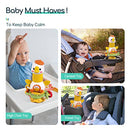Taotaotoys - Baby Rattle High Chair Tray Toy with Suction Cup, Musical & Sensory Fun
