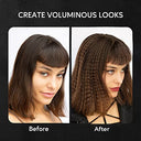 Terviiix - 24K Titanium Wide Hair Crimper, Dual Voltage, Auto Off, 1.5 Inch