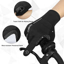 Tibisi - Winter Thermal Cycling Gloves for Men & Women, Windproof, Touchscreen, Non-Slip