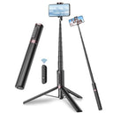 Toneof Selfie Stick Tripod - Portable & Lightweight for Smartphones