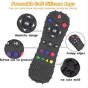 Tony Stark - Silicone Baby Teether for 3+ Months, Food Grade, Biting Skills, Color Recognition