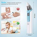 Uraqt - Electric Baby Nasal Aspirator with 6 Suction Levels & 2 Sizes