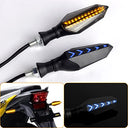Uraqt - Waterproof 12V LED Turn Signals, 4 Universal Flashing Indicators