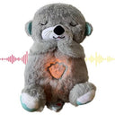V-VRAT Breathing Plush Otter Toy - Glowing Music & Lights