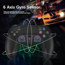 Varkda - Wireless PS4 Controller with Dual Vibration, RGB LED, Audio Jack