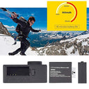 Vemont - 1080P Full HD Action Camera, 12MP, 30m Waterproof, Wide-Angle Lens