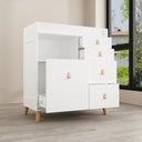 Kerrogee White Nursery Changing Station with Storage