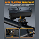 Victoper - 10000 Lumen Bike Lights, Front & Back, USB Rechargeable, IPX5 Waterproof