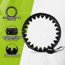 VirtuFit - Adjustable Weighted Massage Hula Hoop, 1.4 kg, 80-132 cm