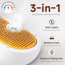 Vvwvvw - 3-in-1 Pet Steam Brush for Dogs & Cats, Shedding & Grooming Comb