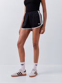 adidas Originals Black 3-Stripes Sprinter Shorts
