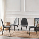 George Oliver Walpole Faux Leather Dining Chair