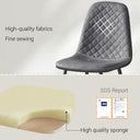 George Oliver Walpole Modern Upholstered Faux Leather Dining Chair