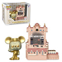Walt Disney World Resort - Hollywood Tower Hotel & Gold Mickey Mouse Pop! Town Set