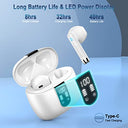 Wasart - Wireless Bluetooth 5.3 Earbuds, 40H Playtime, CVC8.0 Mic, IP7 Waterproof