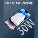 Weayege - Fast 30W USB C Charger, MFi Certified, 6ft Cable, 2 Pack