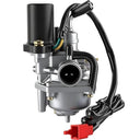 Upgrade your CPI or 2-stroke engine with the Wilktop 18 mm E-Choke Carburetor. Compatible with Hussar, Minarelli, and more. Enhance performance today! Keywords: E-Choke Carburetor, CPI, 2-Stroke, Hussar, Minarelli