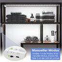 Wobane - LED Strip with Motion Sensor, Rechargeable, 2m for Wardrobe & Cabinet