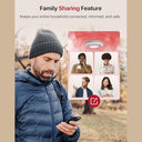 X-Sense - Smart Wi-Fi Smoke Detector with Voice Alerts & 17 Locations