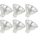 Yegrueb MR16 Halogen Bulb 12V 20W GU5.3 Warm White Dimmable Pack of 6