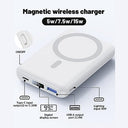 Yiisonger - Magnetic Wireless Portable Charger, 10000mAh, Fast Charging, LED Display