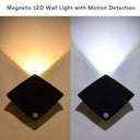 Yoidesu - Motion Sensor Night Light, Devil Fish Shape, USB Rechargeable, Easy Install