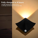 Yoidesu - Motion Sensor Night Light, Devil Fish Shape, USB Rechargeable, Easy Install
